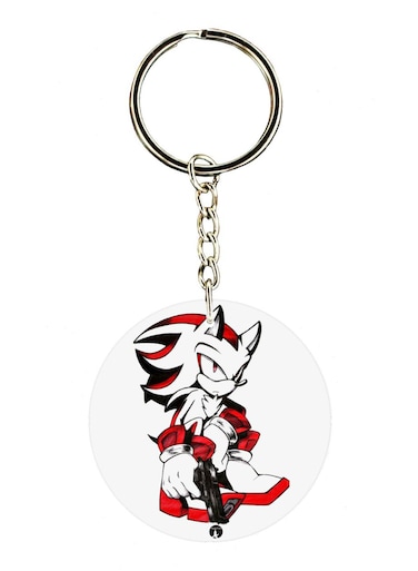 Sonic Double Side Printed Keychain
