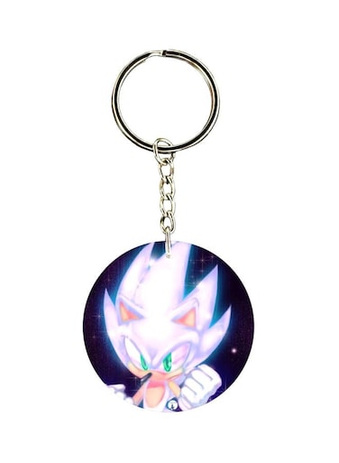 Sonic Printed Keychain