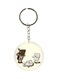Cartoon Printed Single Sided Keychain