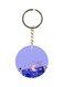 Printed Round Keychain