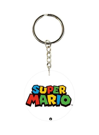 Super Mario Printed Keychain