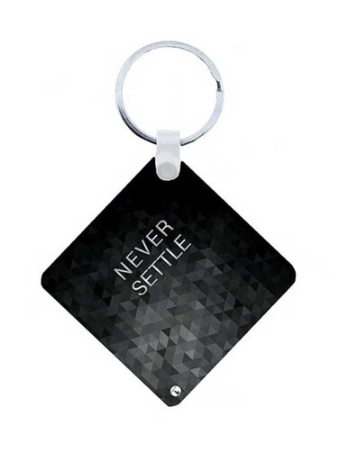 English Phrases Wooden Keychain