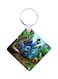 Rio Printed Wooden Keychain