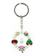 Anime Digimon Double Side Printed Keychain