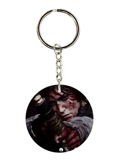 Tomb Raider Printed Keychain