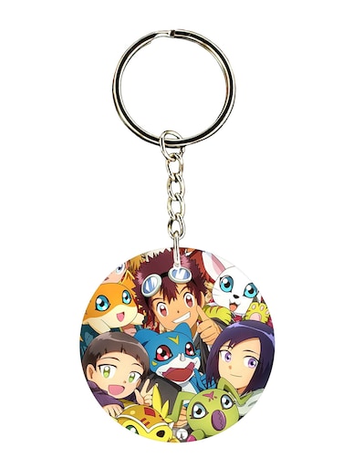 The Anime Digimon Printed Keychain