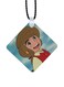 Jazirat Alkanz Printed Car Mirror Pendant
