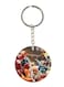 Random Characters Printed Keychain