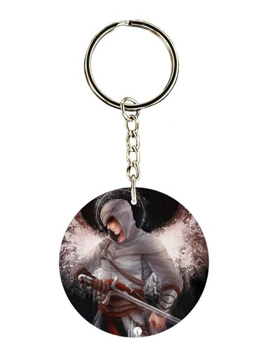 Double Sided Assassin's Creed Printed Keychain