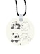 We Bare Bear Printed Car Mirror Pendant