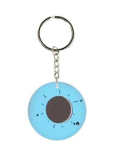 Biscuit Printed Single Sided Keychain