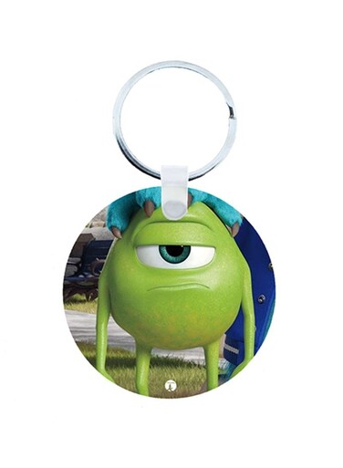 Monsters Wooden Keychain