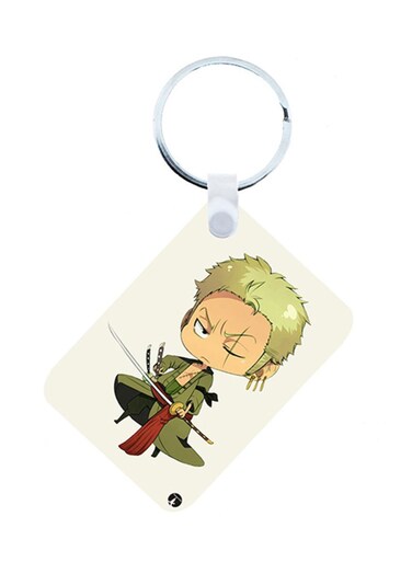 Anime Wooden Keychain