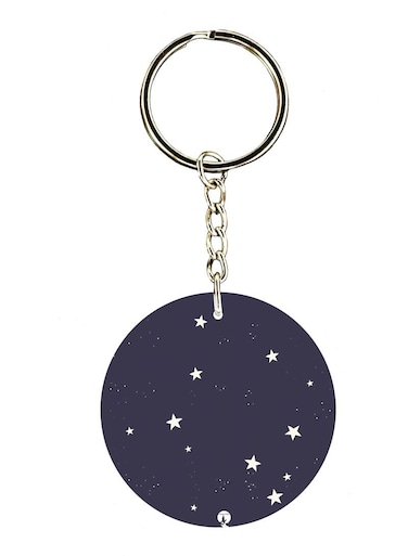 Stars Double Side Printed Keychain