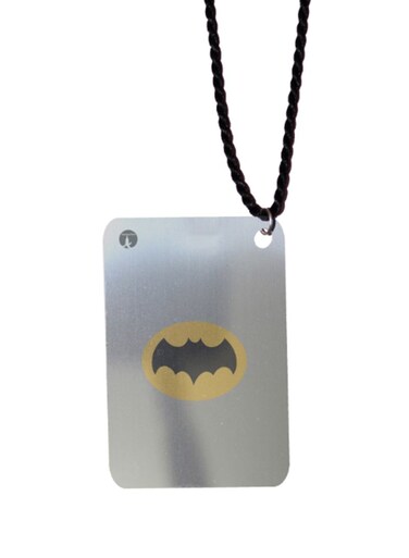 Batman Printed Car Mirror Pendant