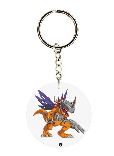 The Anime Digimon Printed Keychain