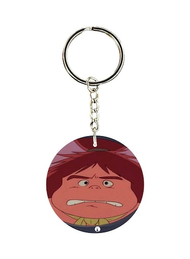 Adnan And Lina Anime Printed Keychain