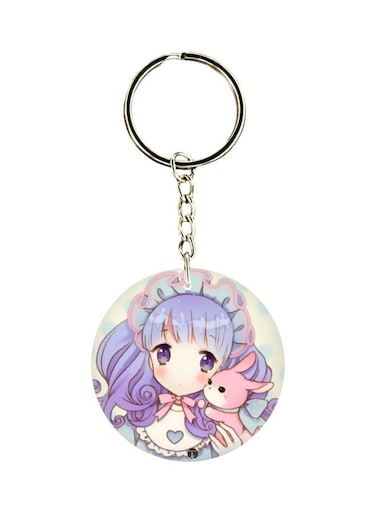 Printed Double Sided Keychain