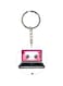 Cartoon Laptop Printed keychain