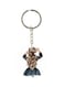 Cartoon Girl Printed Double Sided Keychain
