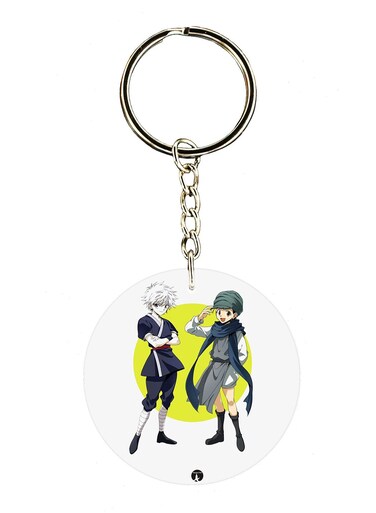 Double Sided Anime Hunter X Printed Keychain