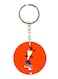 Video Game Crash Printed Keychain