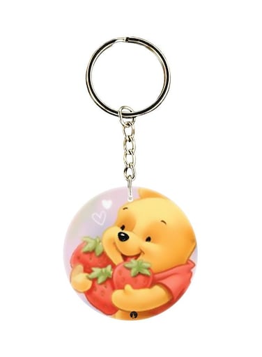 Cartoon Themed Dual Sided Keychain