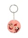 Spiderman Printed Dual Sided Keychain