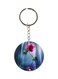 Rose Printed Keychain