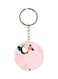 Single Sided Character Printed Keychain