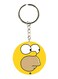 Double Sided The Simpsons Printed Keychain