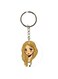Cartoon Girl Printed Keychain
