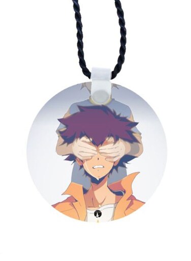 Printed Car Mirror Pendant