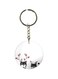 Cats Printed Plastic Key Chain