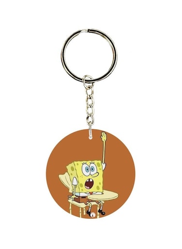 SpongeBob Themed Keychain