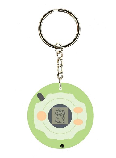 Anime Digimon Printed Keychain