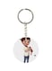Boy Printed Double Sided Keychain