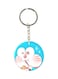 Single Sided Doraemon Printed Keychain