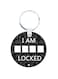 Sherlock Wooden Keychain