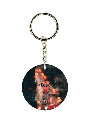 Love Printed Keychain