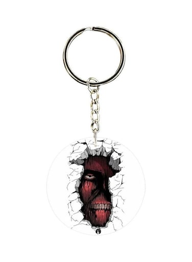 The Anime Attack On Titan Printed Keychain