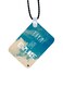 English Phrases Printed Car Mirror Pendant