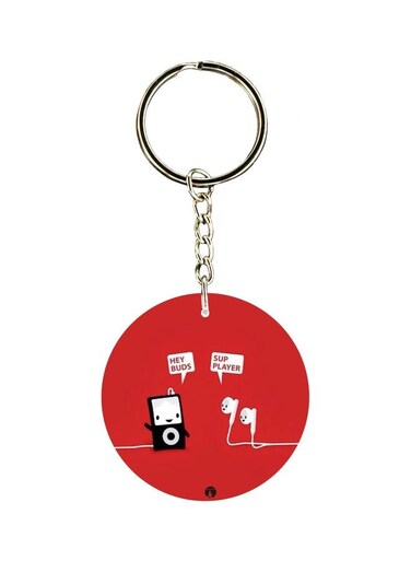 Double Side Printed Keychain