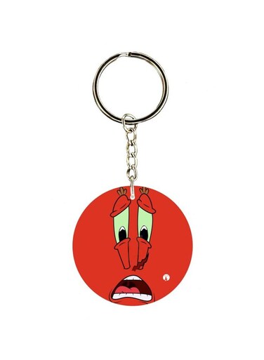 Cartoon Printed Keychain