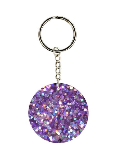 Printed Plastic Keychain