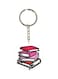 Books Printed Keychain