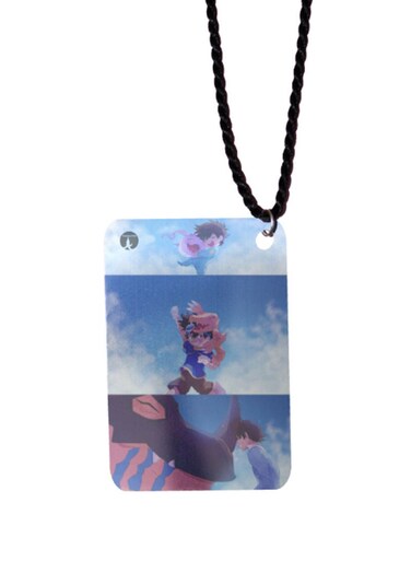 Digimon Printed Car Mirror Pendant