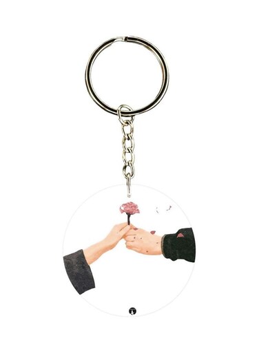One Side Printed Keychain