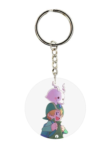 The Anime Digimon Printed Keychain