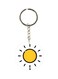 Cartoon Themed Single Sided Keychain